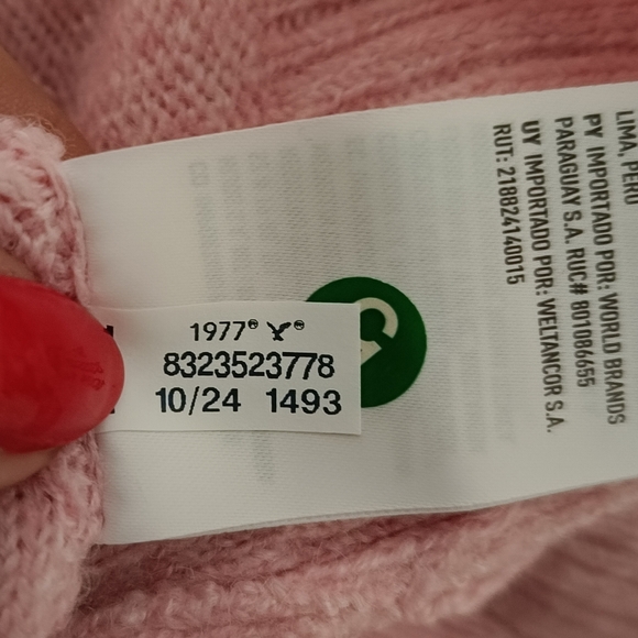 M🩷American Eagle Whoa So Soft Valentine's Day Sweater - Picture 11 of 12